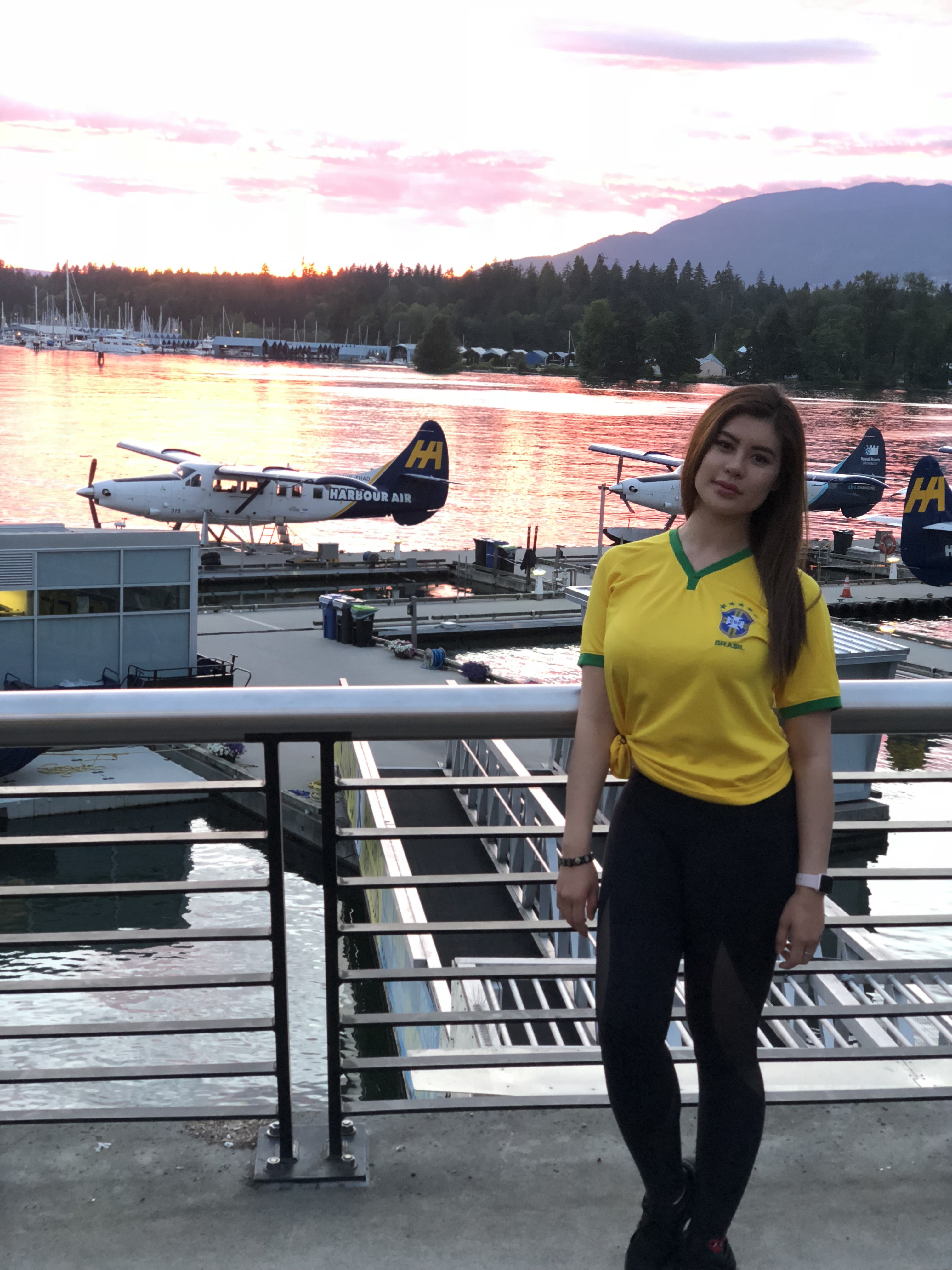By the harbor in Vancouver